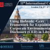 Using Hofstede -Gray Framework for Explaining Corporate Environmental Disclosure (CED) in Libya