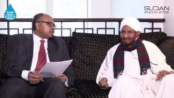 لقاء مع السيد الصادق المهدي – رئيس حزب الأمة ورئيس الوزراء السوداني السابق