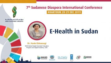 E-Health in Sudan – Dr. Huda Eldosougi