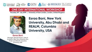Esraa Bani, New York University, Abu Dhabi and REALM, Columbia University, USA