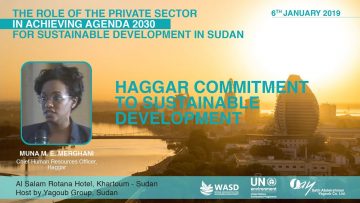 Haggar commitment to sustainable development