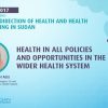 Health in all policies and opportunities in the wider health system – DR. MUNA ABDEL AZIZ
