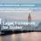 Legal framework for Sudan