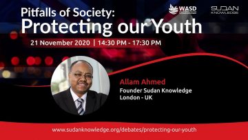 Pitfalls of society: protecting our youth – Prof. Allam Ahmed