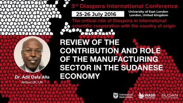 Review of the contribution and role of the manufacturing sector in the Sudanese Economy