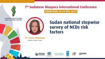 Sudan national stepwise survey of NCDs risk factors