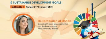Universities Future Strategies for UNSDGs Initiatives – Dr. Esra Saleh Al Dhaen