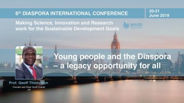 Young people and the Diaspora – a legacy opportunity for all