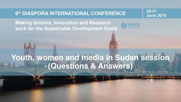 Youth, women and media in Sudan session (Questions & Answers)